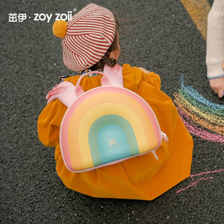 zoy zoii 茁伊·zoyzoii儿童书包幼儿园可爱轻便一二三年级双肩包透气背包男女孩 贴纸礼盒包装