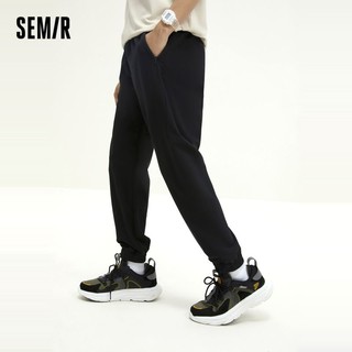 百亿补贴：Semir 森马 [门店发货]森马休闲裤男活力慢跑风春秋四面弹男生长裤直筒束脚裤