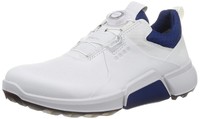 移动专享：ecco 爱步 男士 Biom Hybrid 4 Boa Gore-tex 防水休闲运动鞋 高尔夫鞋,白色,12-12.5