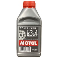 MOTUL 摩特 全合成刹车油制动液碟刹油通用型 DOT3&DOT4 500ml