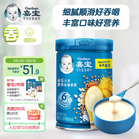 Gerber 嘉宝 南瓜小米谷物高铁米粉  6月龄多谷物辅食米糊250g