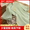 倪江 新中式旗袍夏装新款改良国风裙子高级感气质复古汉元素古法连衣裙