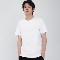 Markless 新款白色短袖T恤 Sorona-涼感