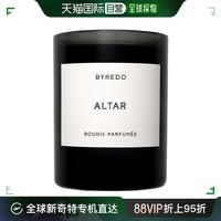 BYREDO 百瑞德 欧洲直邮Byredo百瑞德滋润室内香薰蜡烛240g棉府绸燃烧的玫瑰持久