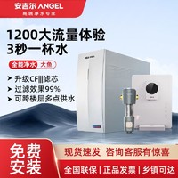 百亿补贴：ANGEL 安吉尔 净水器家用直饮长效RO反渗透过滤机大流量1200G大鱼3000