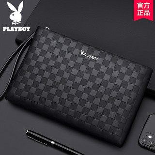 PLAYBOY 花花公子 男士手包新款时尚钱包商务手提信封包手拿夹包手抓包男包