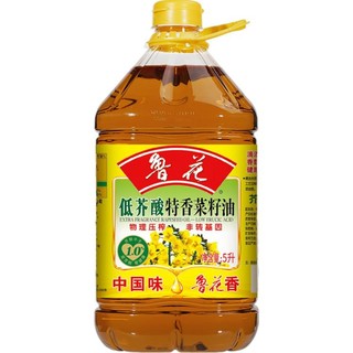 luhua 鲁花 低芥酸特香菜籽油5L 食用油 菜油