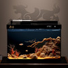 SUNSUN 森森 金麟超白玻璃鱼缸客厅小型懒人鱼缸LE-380B家用水族箱生态金鱼缸