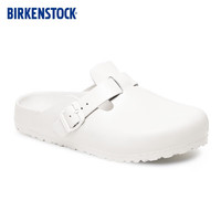 BIRKENSTOCK勃肯软木拖鞋时尚轻便男女同款包头拖鞋EVA-BOSTON系列 白色常规版1002315 40