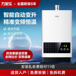 百亿补贴：macro 万家乐 JSQ30-16T1 燃气热水器 16L 天然气（12T）