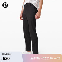 lululemon丨Commission 男士长裤 修身款 28" *羊毛混纺 LM5AE5A 黑灰 31