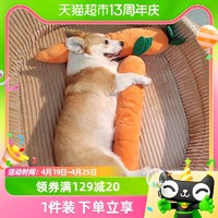 88VIP：Hoopet 狗狗玩具解悶神器胡蘿卜磨牙耐咬發聲自嗨寵物大型犬幼犬小狗用品