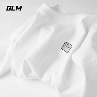 GLM 长袖t恤男重磅男装打底衫秋季纯棉宽松休闲男士衣服