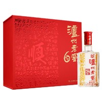 泸州老窖 六年窖头曲 节日送礼盒装 52度500ml×2瓶