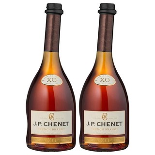 百亿补贴：J.P.CHENET 香奈 正品行货 香奈白兰地XO700ml*2 法国原装进口歪脖子洋酒烈酒