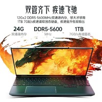 百亿补贴：机械革命 新款翼龙15Pro R7-8845H 4060澜海黑 16GB+512GB 轻薄游戏本