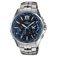 CASIO 卡西歐 OCEANUS系列 男士太陽能電波手表 OCW-S3400-1A