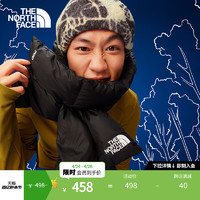 北面 TheNorthFace北面羽绒围巾情侣款户外舒适保暖23秋冬新款鹅绒89WJ