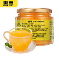 惠寻 京东自有品牌 即食冲泡 果酱茶花果茶饮料 蜂蜜柠檬茶450g