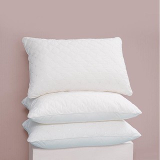 MERCURY 水星家纺 全棉抑菌防螨枕头单枕/对枕宿舍枕头芯床上用品枕芯