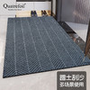 quatrefoil 入户门地垫防滑耐脏可剪裁 轮胎纹50*80cm