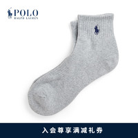 Polo Ralph Lauren 拉夫劳伦 男配 24年春中长水手袜RL53120 020-灰色 ONE