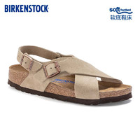 BIRKENSTOCK勃肯软木拖鞋交叉绑带女款系踝凉鞋Tulum系列 沙色常规版1023247 35