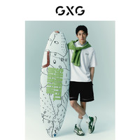 GXG男装 SHANTELL MARTIN联名系列短袖T恤2022年夏季