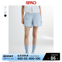 SPAO 韩国同款2024年春夏新款女士时尚凉感短裤休闲裤SPTHE37G01