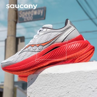 saucony 索康尼 啡速3跑步鞋男透气轻便减震马拉松竞速跑鞋运动鞋女