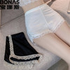 BONAS 宝娜斯 安全裤女夏薄款防走光不卷 白色 均码（80-125斤）
