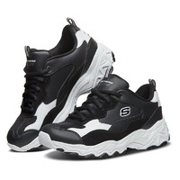 SKECHERS 斯凯奇 女鞋厚底老爹鞋88888360 黑色 BLK 37(240mm)