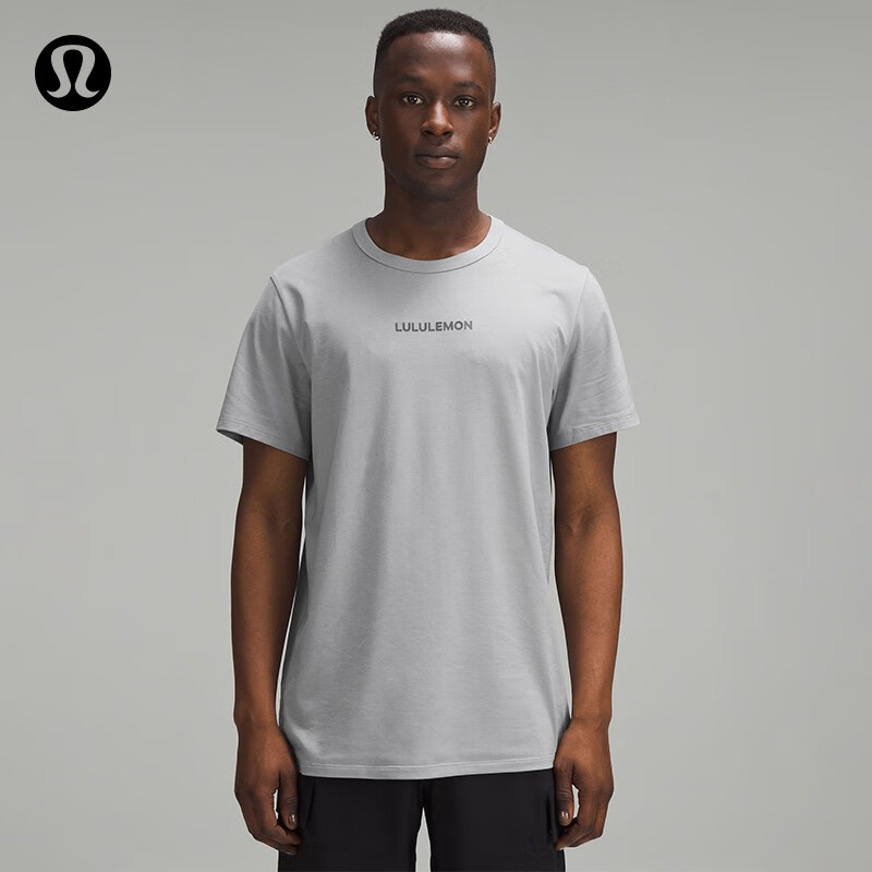 lululemon丨Fundamental™ 男士 T 恤 LM3DWKS 犀牛灰 L