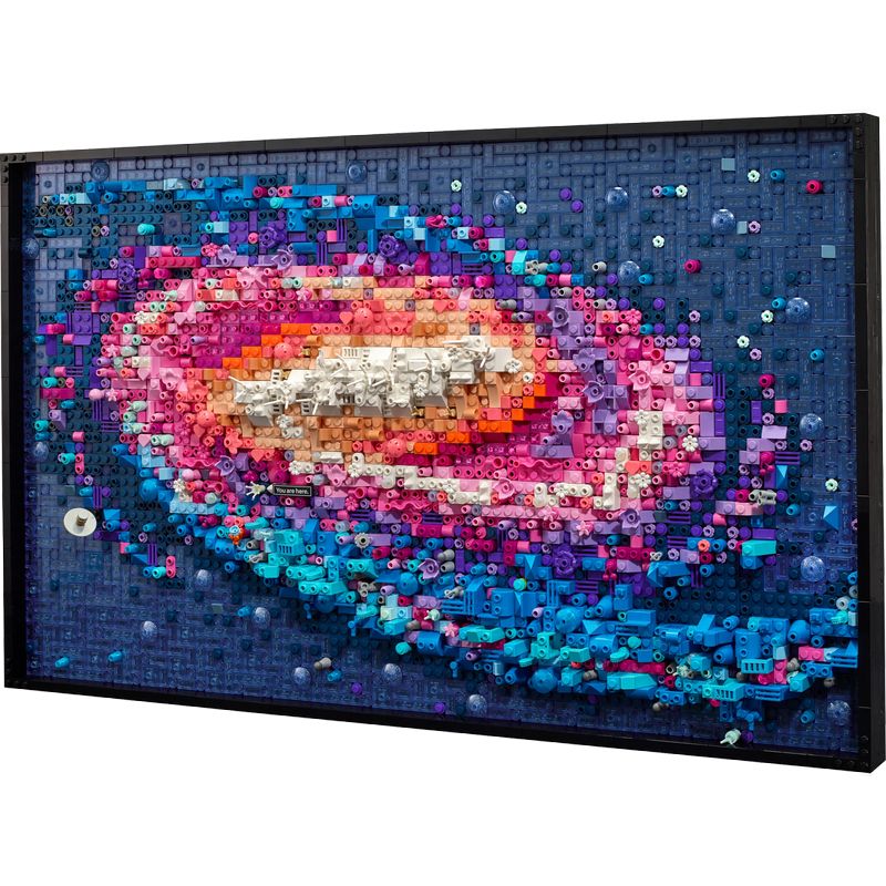 乐高（LEGO）艺术系列 银河系 3D艺术画墙面装饰创意收藏31212 31212 美国