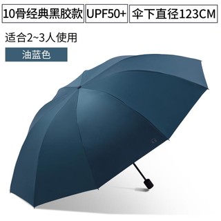 Paradise 天堂伞 雨伞折叠晴雨两用伞商务伞双人加大加固防风遮阳太阳伞男女大号