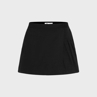 ZARA 女士时髦摩登都市压褶透气短裙裤