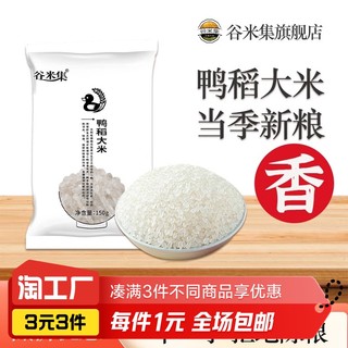GUMIJI 谷米集 鸭稻东北大米黑龙江大米香米圆粒米2023年新大米东北当季米