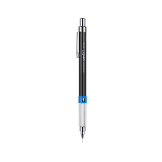 uni 三菱铅笔 三菱（uni）活动铅笔0.7mm金属握学生美术绘图自动铅笔低重心铅笔M7-552 黑杆