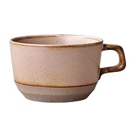 KINTO 水杯 马克杯 咖啡杯 简约 时尚 粉色400ml陶瓷宽口马克杯
