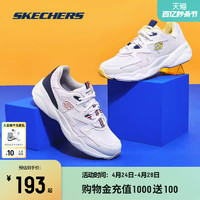 SKECHERS 斯凯奇 D'Lites Airy 女子休闲运动鞋 88888105/WNVP 白/蓝/粉 36