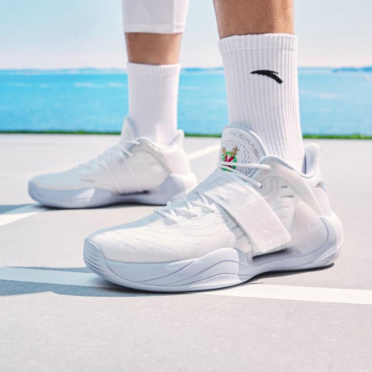 【水花4】篮球鞋男鞋低帮耐磨专业比赛实战缓震回弹运动球鞋