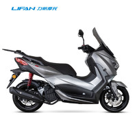 LIFAN 力帆汽车 力帆蓝鲟ABS水冷四冲程13L大油箱大风挡踏板摩托车整车 星际灰