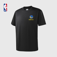 NBA 勇士队速干T恤 篮球运动健身跑步轻薄透气短袖T恤 腾讯体育 L