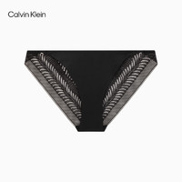 卡尔文·克莱恩 Calvin Klein 内衣24春夏新款女士性感蕾丝比基尼内裤QF7549AD