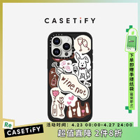 CASETIFYCASETiFY gula独处时光适用于iPhone15/14/Pro/Max防摔手机壳 磨砂黑 iPhone 15 Pro