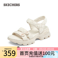 斯凯奇（Skechers）女子凉鞋119716 自然色/NAT 39