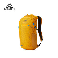 GREGORY 格里高利 NANO登山包徒步背包通勤輕便雙肩包-18L黃蜂黃24年新色