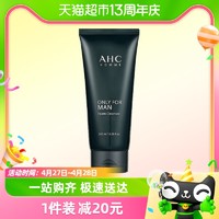 88VIP：AHC A.H.C/爱和纯男士平衡舒缓洗面奶洁面乳180ml控油深层清清爽1件装