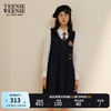 TEENIE WEENIE 小熊秋冬jk學院風可愛卡奶裙百褶裙連衣裙 藏青色 165/M