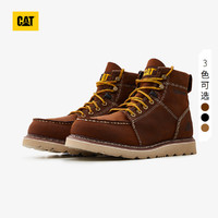 CAT 卡特彼勒 卡特春夏男士复古单鞋户外休闲耐穿工装靴商场同款大黄靴